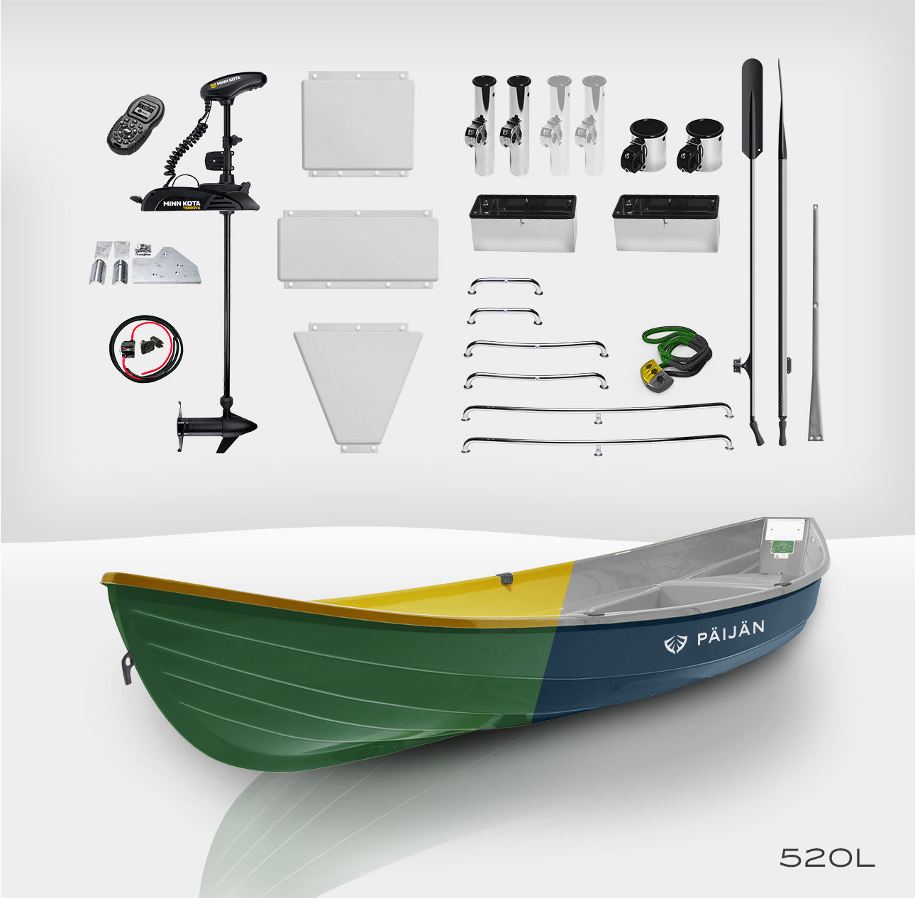 Fiskebåtpaket for Spinnfiske (Päijän 520L)