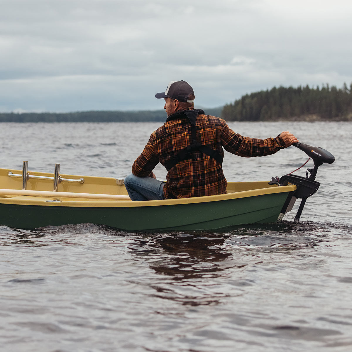 Päijän 471Le soutuvene sähköperämoottorille