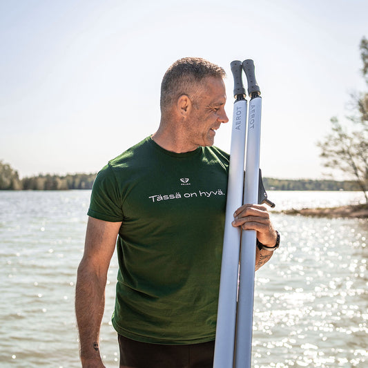 Päijän and new oars in Jari Saario's test: The rowing experience of a new era