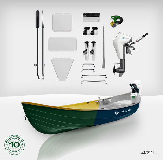 Päijän 471L x Mercury Avator 7.5e