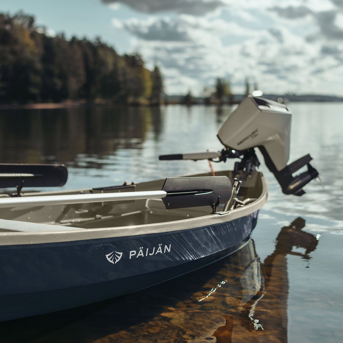 Päijän Syvänne 471Le rowing boat for electric engine - Limited Edition