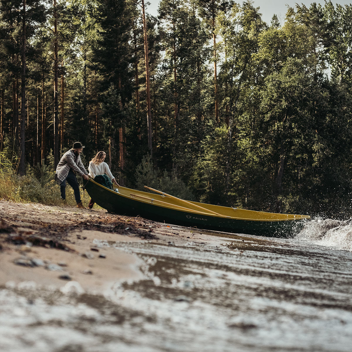 Päijän 520Le rowing boat for electric outboard motor